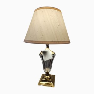 Vatican Table Lamp in Cut Glass