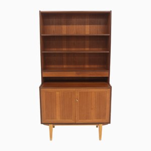 Scandinavian Teak Bookcase, Sweden, 1950s