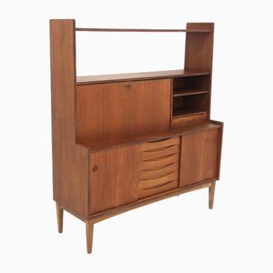 Scandinavian Teak Secretary from Bräntorps, Sweden, 1960s