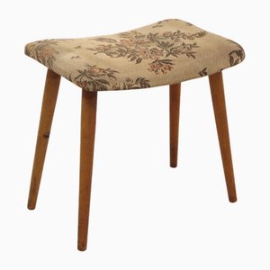 Scandinavian Beech Stool, Sweden, 1960s