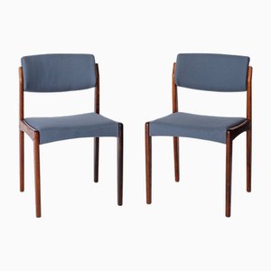 Set of Vintage Rosewood Dining Chairs by H.W. Klein for Bramin, 1960s