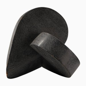 German Artist, Abstract Sculpture, 1950s, Wood