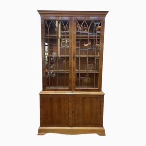 English Style 2-Body Display Bookcase