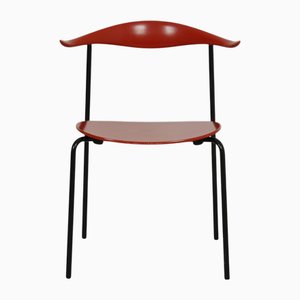 Red CH88 Chair by Hans Wegner