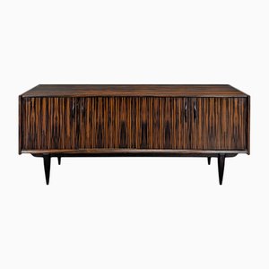 Scandinavian Sideboard in Macassar Ebony and Sycamore, 1960s