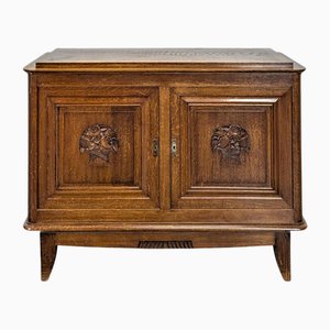 Credenza Art Deco in quercia