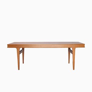 Mesa de centro de teca de Johannes Andersen para AB Trensums Fåtöljfabrik, años 60