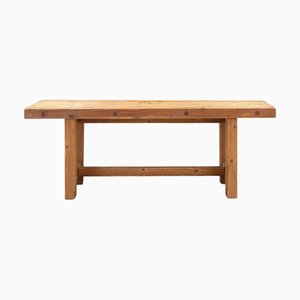 Tavolo Mid-Century in pino, Danimarca, anni '60