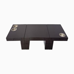 Modular Nac Coffee Tables by Cesare Augusto Nava, Italy, 1970s, Set of 3