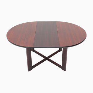 Round Table with Extendable Top, 1970s