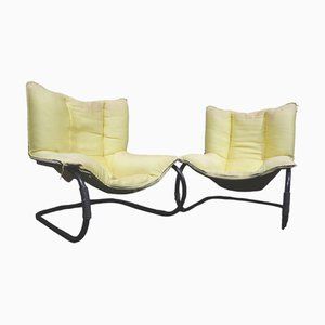 Vintage Italian Armchairs, 1970s, Set of 2