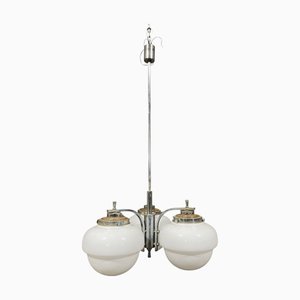 Mid-Century Murano Glass Pendant Chandelier from Manifattura di Murano