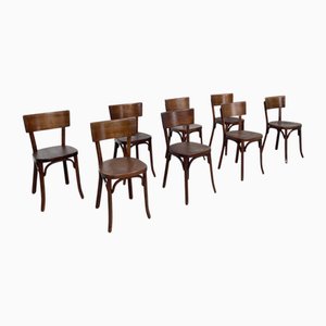 Bistro Chairs from Baumann, 1960s, Set of 8