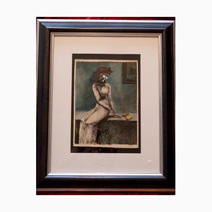 Hanna Nagel, Drawing, 1960s, Ink, Framed