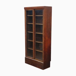 Large Oak Display Bookcase, 1920s