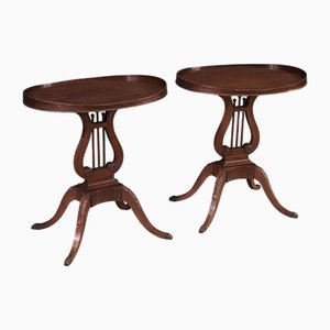 20th Century English Side Tables, 1960s, Set of 2