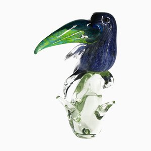Murano Glas Tukan Skulptur von MadeForSoul