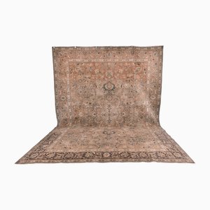 Vintage Faded Rug in Wool