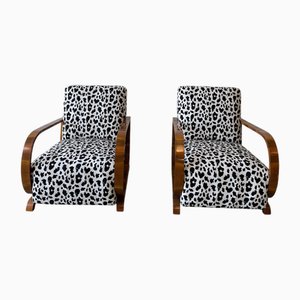 Art Deco Armchairs, 1930s, Set of 2
