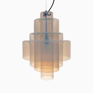 LS-120 Pendant Lamp by Carlo Nason from Mazzega, 1970s
