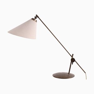 Mid-Century Table Lamp by Th. Valentiner, Denmark, 1950s
