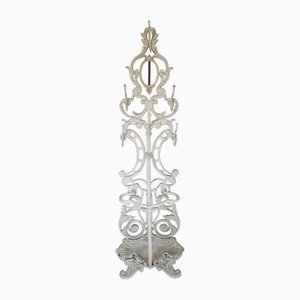Antique French Cast Iron Umbrella and Coat Stand