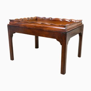 Georgian Mahogany Tray on Stand, 1790s