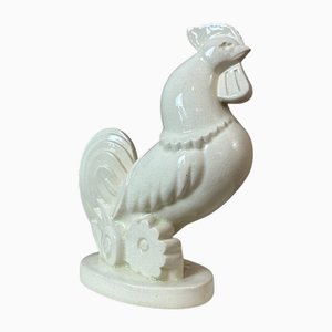 Coq Art Déco en Céramique, 1930s