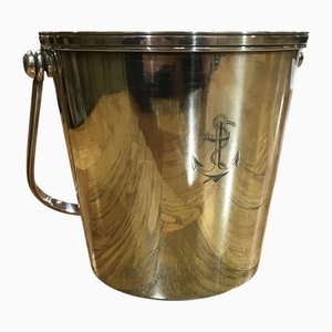 National Marine Ice Bucket in Silver Metal from Ercuis