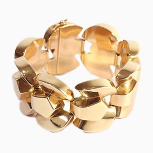 Brazalete Tank de Oro de 18 Kilates