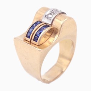 Tank Saphir Diamantring