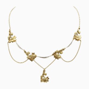 Collar de cortinas Art Nouveau