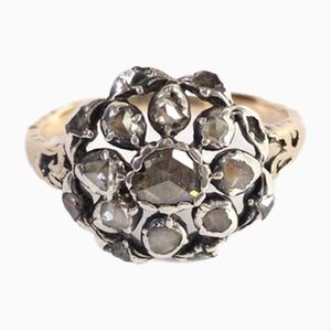 Antique Cluster Diamond Rin