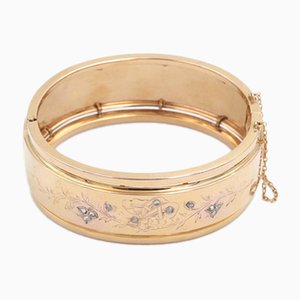 Victorian Butterfly Bangle Bracelet