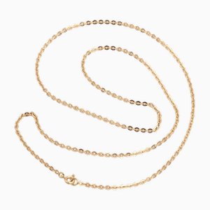 Goldkette mit ovalen Gliedern