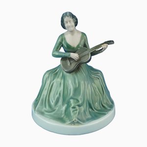 Figurine Johanna Terwin en Porcelaine du 20ème Siècle par Thekla Harth, Altmann pour Rosenthal Manufacture, Allemagne, 1920s