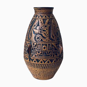 Anubis Bodenvase von Jasba, 1960er