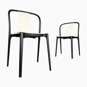 Sedie Belleville da esterno di Ronan & Erwan Bouroullec per Vitra, set di 2