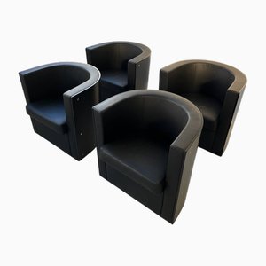 D62 Club Chairs by El Lissitzky for Tecta, Set of 4