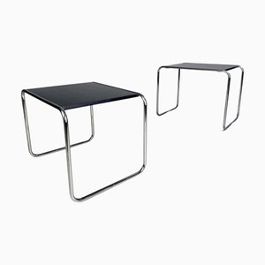 Black Coffee Tables by Marcel Breuer for Thonet, Set of 2