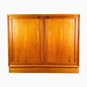 Cassettiera Mid-Century in teak di HW Klein per Bramin, anni '60