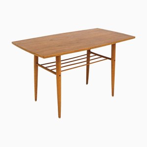 Mesa de centro de teca, Suecia, años 50