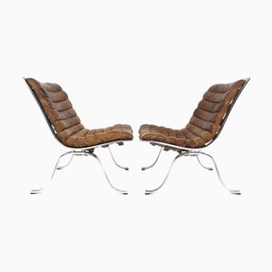 Ari Sessel von Arne Norell, Schweden, 1960er, 2er Set