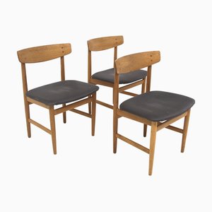 Öresund Chairs by Børge Mogensen for Karl Andersson & Söner, Sweden, Set of 3
