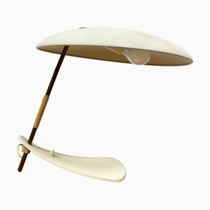 Lámpara de escritorio UFO vintage moderna de Stilnovo, años 50