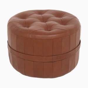 Ottomane en Similicuir, Suède, 1980s