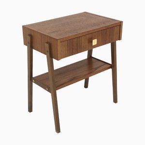 Teak Bedside Table, Sweden, 1960s