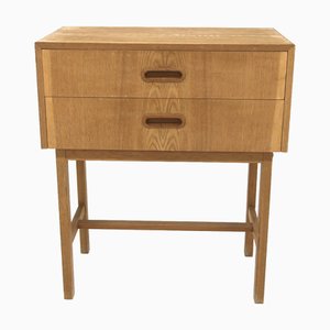Oak Chest of Drawers, Sweden, 1960s