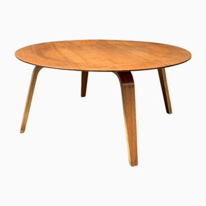 Tavolino da caffè CTW in compensato di frassino di Charles & Ray Eames per Herman Miller / Evans, anni '40