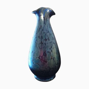 Cobalit Papillon Glass Vase attributed attributed to Loetz, 1890s